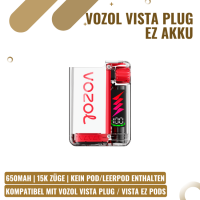 Vozol Vista Plug EZ Akku - Wine Red