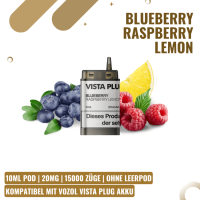 Vozol Vista Plug EZ 15K Pod 10ml - Blueberry Raspberry Lemon