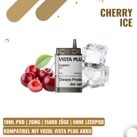 Vozol Vista Plug EZ 15K Pod 10ml - Cherry Ice