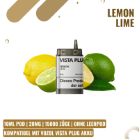 Vozol Vista Plug EZ 15K Pod 10ml - Lemon Lime