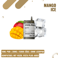 Vozol Vista Plug EZ 15K Pod 10ml - Mango Ice