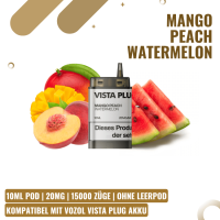 Vozol Vista Plug EZ 15K Pod 10ml - Mango Peach Watermelon