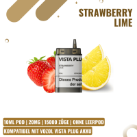 Vozol Vista Plug EZ 15K Pod 10ml - Strawberry Lime