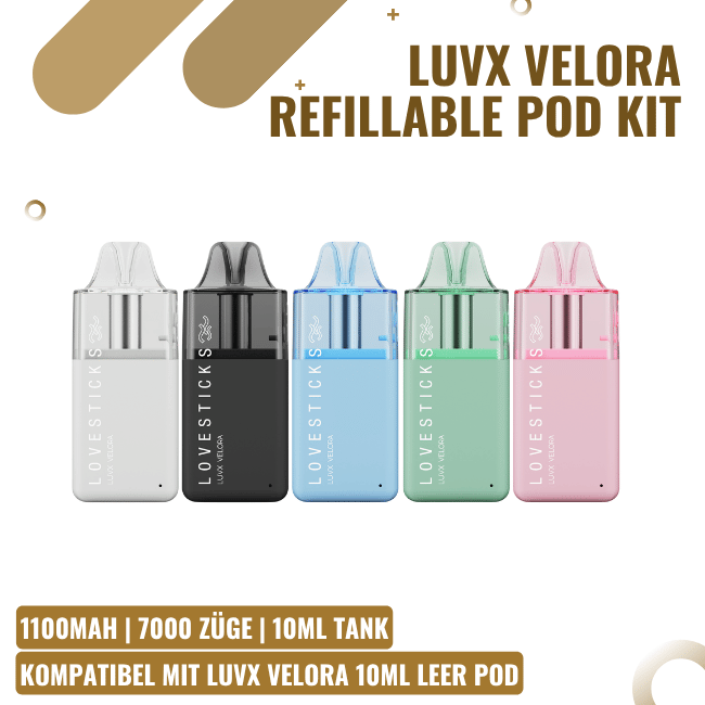 Lovestick LUVX VELORA - Refillable Pod Kit