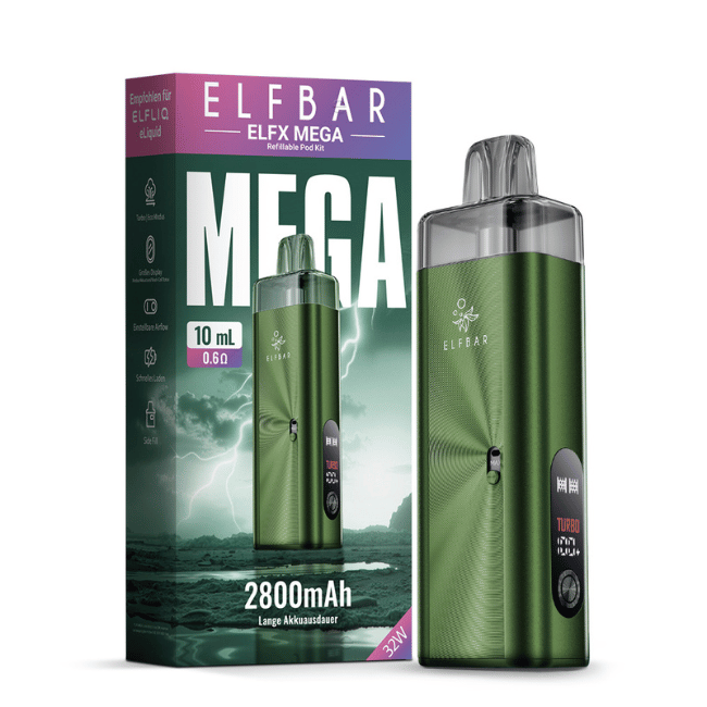 Elf Bar ELFX Mega - Pod Kit - Green