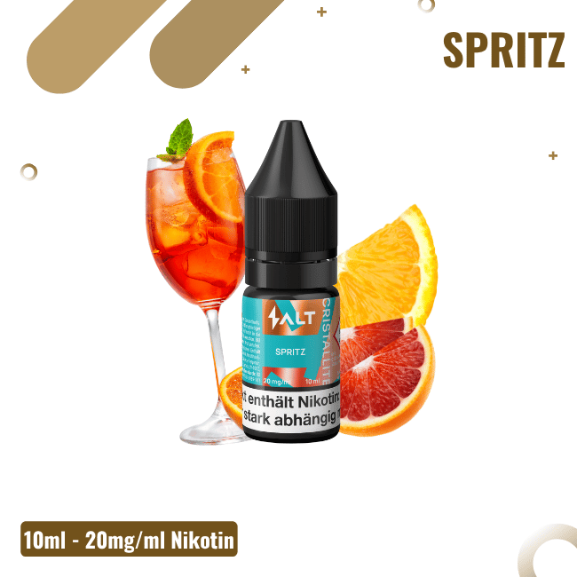 Salt Cristallite Liquid 10ml - Spritz - 20mg Nikotin