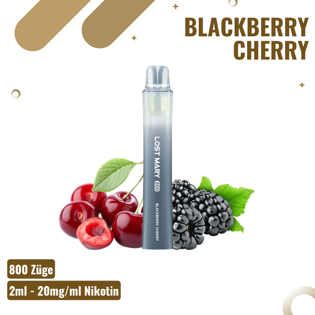 Lost Mary 800 - Blackberry Cherry