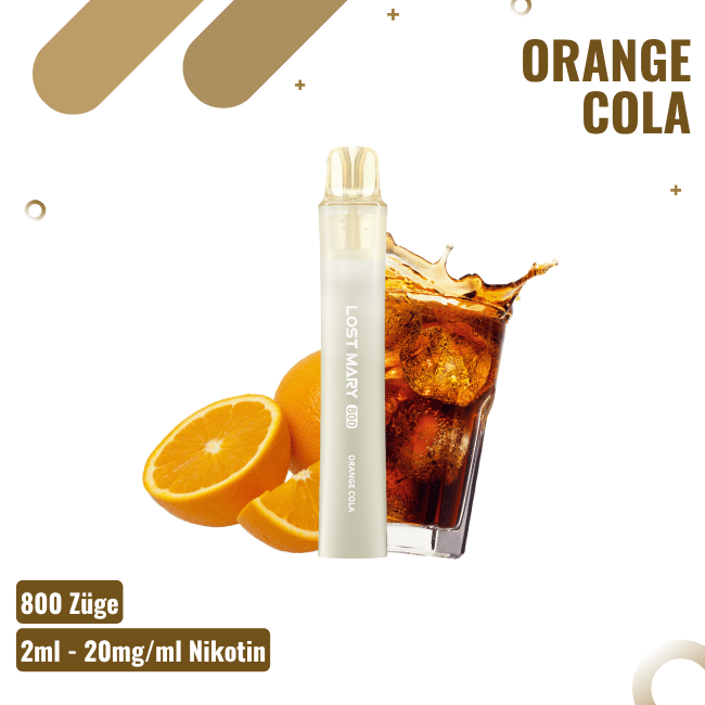Lost Mary 800 - Orange Cola