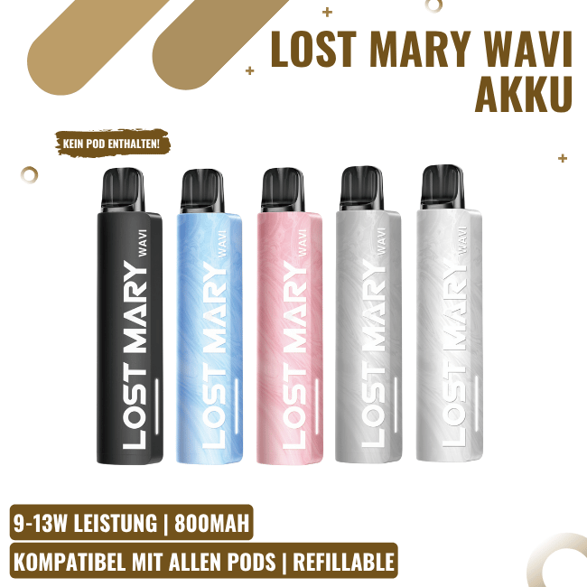 Lost Mary Wavi - Akku - 800mAh