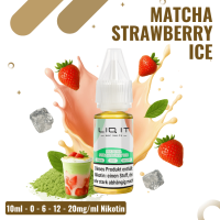 Lovesticks LIQ IT 10ml - Matcha Strawberry Ice - 20mg/ml