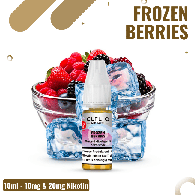 Elf Bar Elfliq 10ml - Frozen Berries - 20mg Nikotin