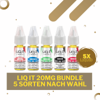 Lovesticks LIQ IT Bundle - 5x Liquid 20mg Nikotin