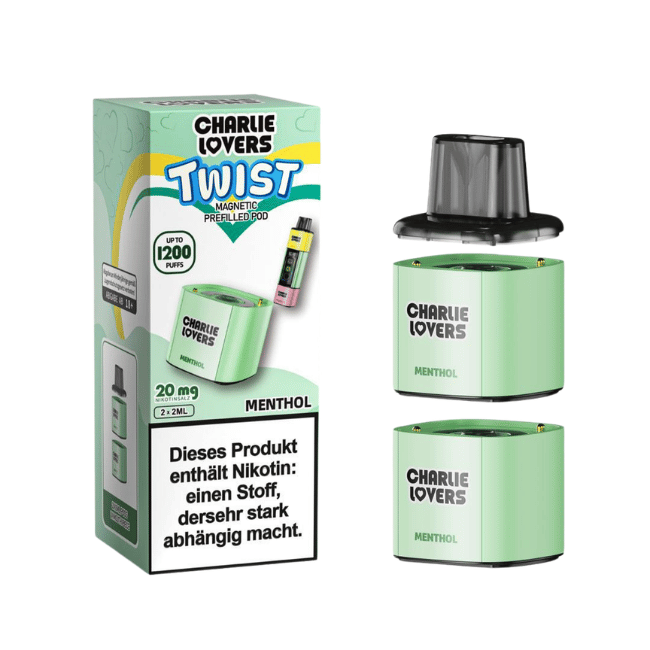 Charlie Lovers Twist - Pods - Menthol - 2er Pack