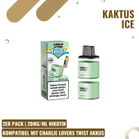 Charlie Lovers Twist - Pods - Kaktus Ice - 2er Pack