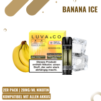 Luva & Co Pods - Banana Ice - 2er Pack