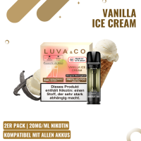 Luva & Co Pods - Vanilla Ice Cream - 2er Pack