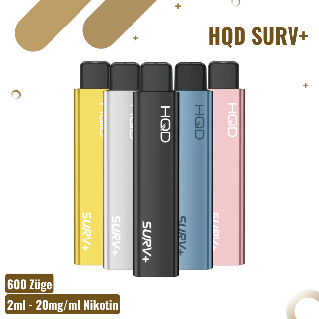 HQD Surv Plus - Alle Sorten