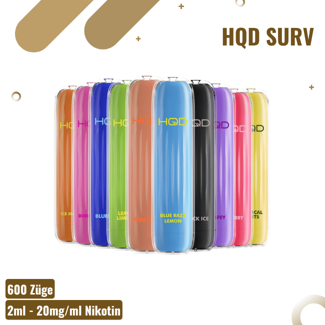 HQD SURV - Alle Sorten