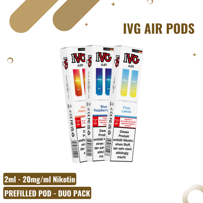 IVG AIR Pods - Alle Sorten
