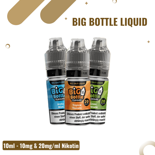 Big Bottle Liquid 10ml - Alle Sorten
