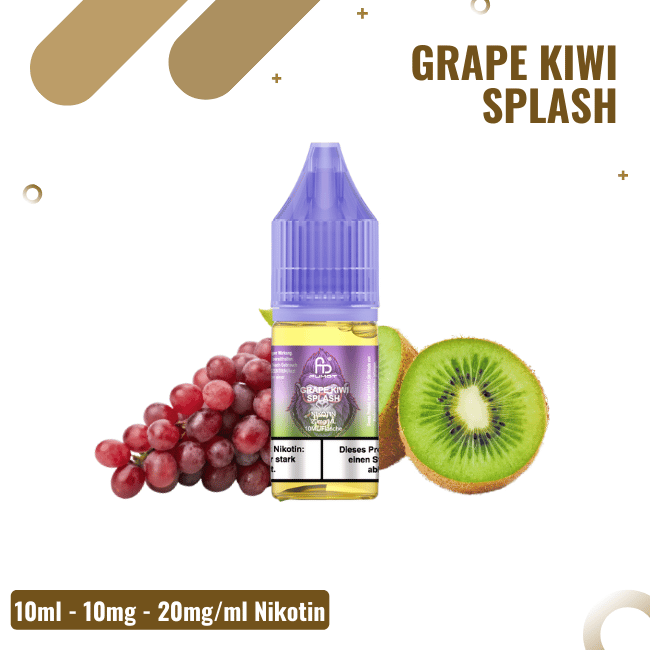 RandM Tornado NicSalt Liquid 10ml - Grape Kiwi Splash - 20mg Nikotin