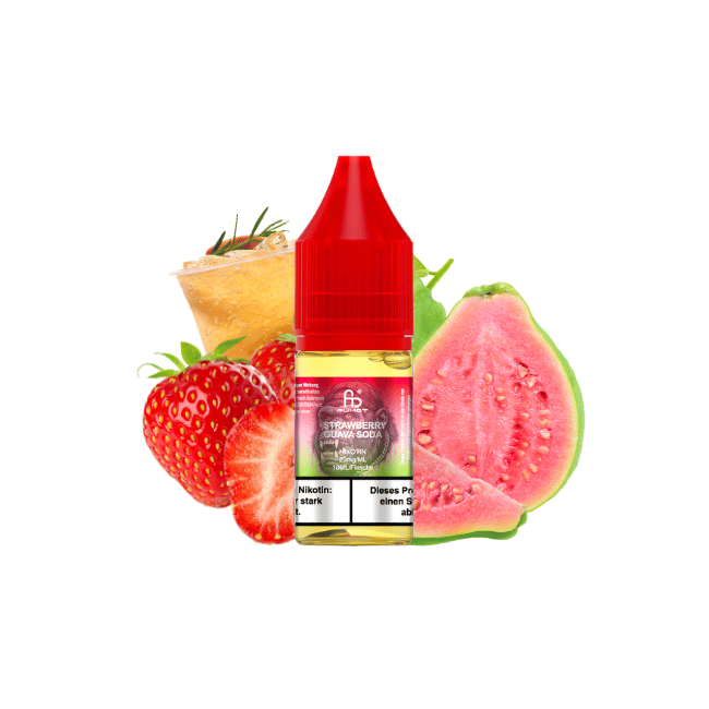 RandM Tornado NicSalt Liquid 10ml - Strawberry Guava Soda - 20mg Nikotin