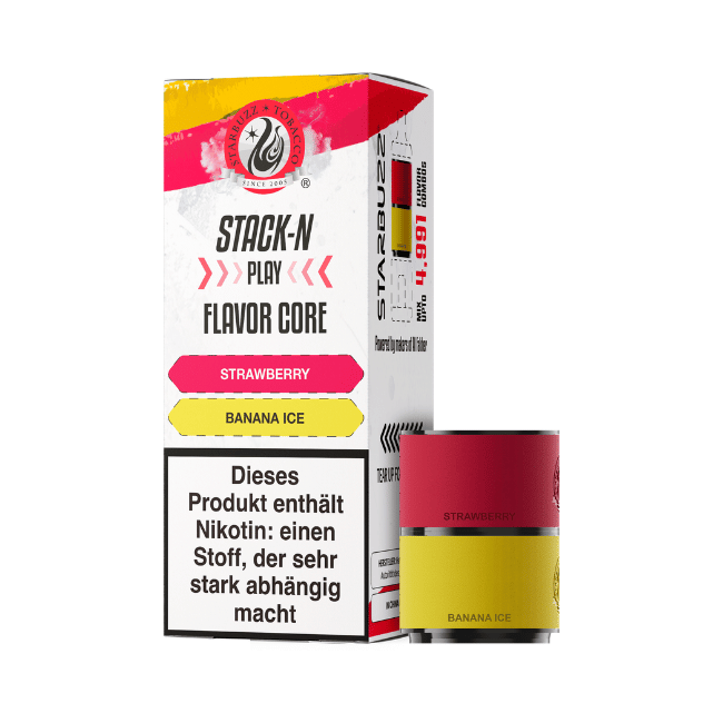 Starbuzz Stack-N Play Pod - Strawberry + Banana Ice