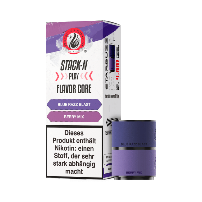 Starbuzz Stack-N Play Pod - Blue Razz Blast + Berry Mix