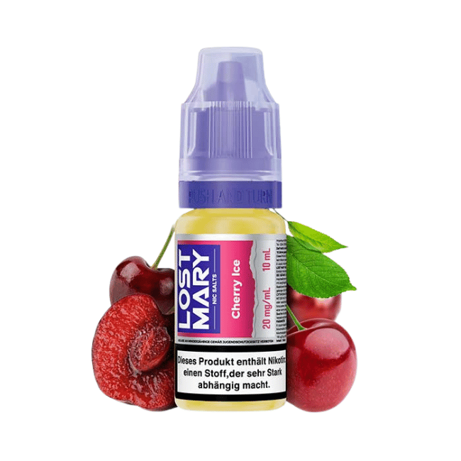 Lost Mary Liquid 10ml - Cherry Ice - 10mg/ml Nikotin