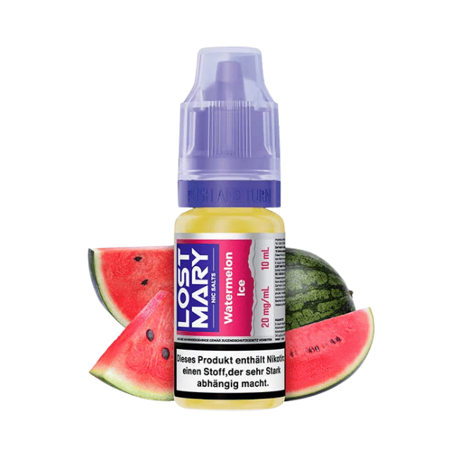 Lost Mary Liquid 10ml - Watermelon Ice - 10mg/ml Nikotin