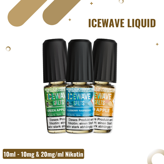 Icewave Salts Liquid - Alle Sorten