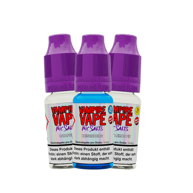 Vampire Vape Liquid 10ml - Alle Sorten