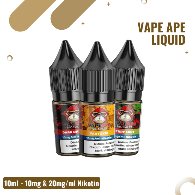 VapeApe Liquid 10ml - Alle Sorten