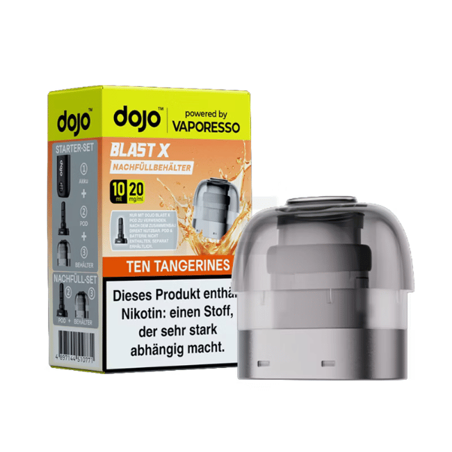 Vaporesso Dojo Blast X Pod - Ten Tangerines