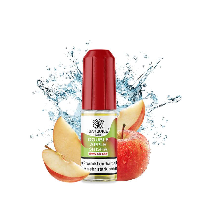 Bar Juice 5000 Nicsalt 10ml - Double Apple Shisha - 20mg Nikotin
