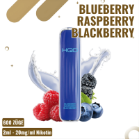 HQD SURV - Blueberry Raspberry Blackberry - 18mg/ml