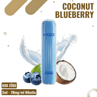 HQD SURV - Coconut Blueberry - 18mg/ml