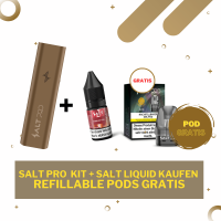 Salt Pro Refillable Pod Kit Bundle – Liquid +...
