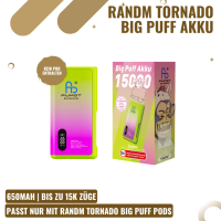 RandM Tornado Big Puff Akku - Carmine