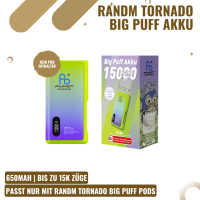 RandM Tornado Big Puff Akku - Purple