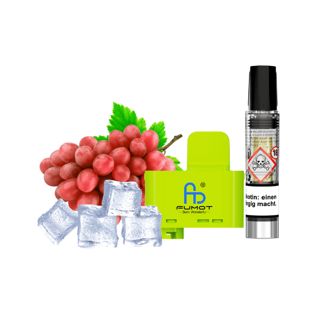RandM Tornado Big Puff Pod 10ml - Grape Ice