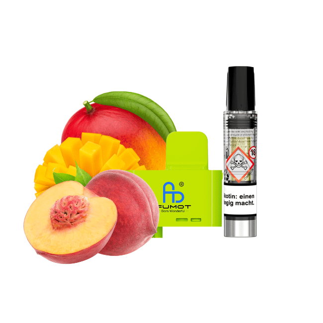 RandM Tornado Big Puff Pod 10ml - Peach Mango