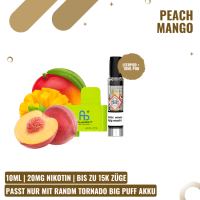 RandM Tornado Big Puff Pod 10ml - Peach Mango