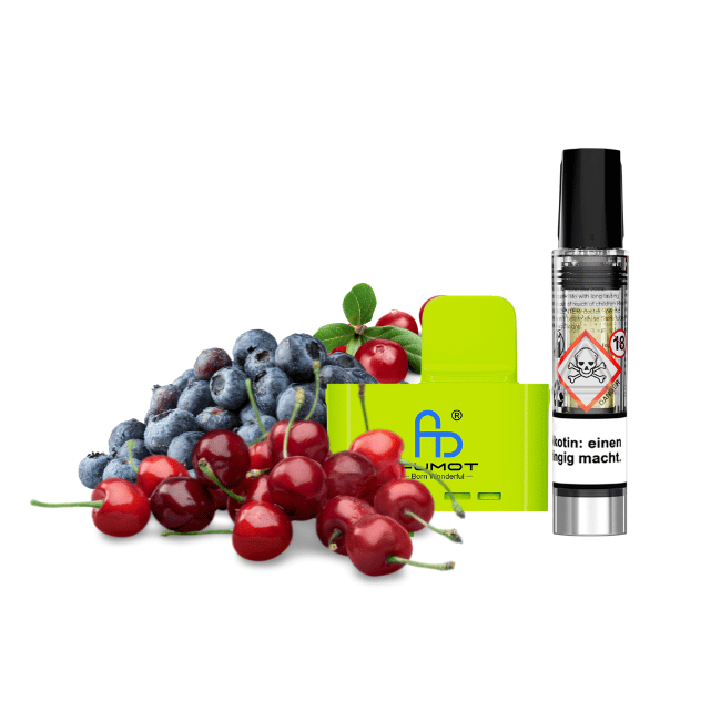 RandM Tornado Big Puff Pod 10ml - Blueberry Cherry Cranberry