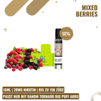 RandM Tornado Big Puff Pod 10ml - Mixed Berries