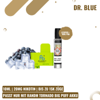RandM Tornado Big Puff Pod 10ml - Dr. Blue