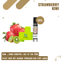 RandM Tornado Big Puff Pod 10ml - Strawberry Kiwi