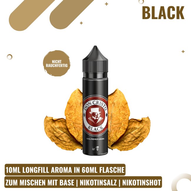 Don Cristo Longfill Aroma 10ml - Black