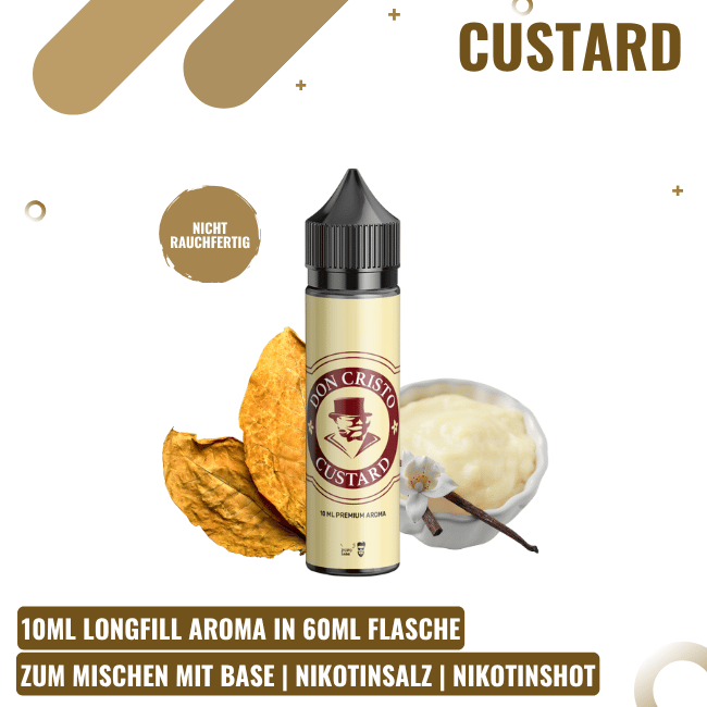 Don Cristo Longfill Aroma 10ml - Custard