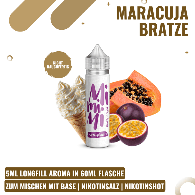 MiMiMi Juice Longfill Aroma 5ml - Maracujabratze